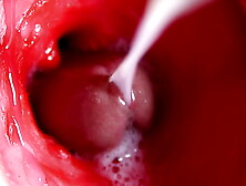 CAMERA INSIDE PUSSY: POWERFULL CUM IN PUSSY! BEST Internal ASMR in 4K MORE SPERM
