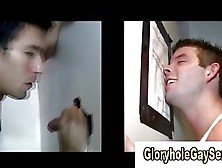 Straight Dude Cums At Gay Gloryhole