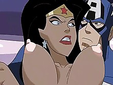 Wonder Women Fucked By Captain America