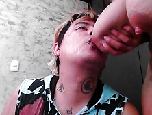 me llena de leche la cara