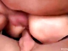 Pissing And Rough Anal Gangbang For Whore