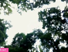 mother I'd like to fuck Jeny Smith playing outdoor with her arsehole