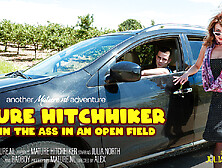 Mature Hitchhicker Gets Fucked In The Ass