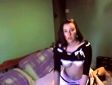 old school british teen with puffy pink nipples