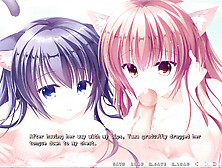 Let's Play - Neko-Nin Exheart,  Scene 5 - Tama & Yura