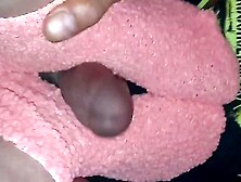 Pink Fuzzy Popcorn Socks and Wrinkled Soles Wind up all Cummy Somehow?!=)