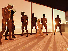 3DXChat - Gang-Bang For Alex