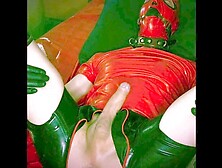 Misterleo In Latex Using Sex Machine For Kinky Anal Action