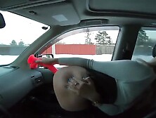 Winter-Public-Anal-In-A-Car