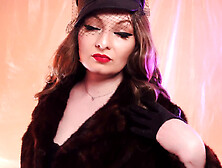 ASMR: Fur, leather gloves, and vaping triggers (Arya Grander)