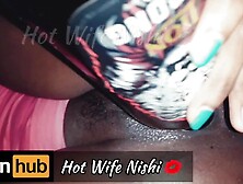 Sri Lankan Cute Ex-Wife having Fun by Inserting a Beer Bottle to her Vagina බියර් බෝතලෙන් ගත්තු සැපක්