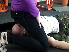 Femdom Skanks Smother Slaves