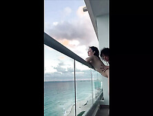 Lesbian Strap-On Sex in Cancun - YourFavoriteMommy & SavvyStar Fuck Hard