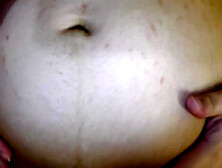 Milky Mari - Oh Wow! My Cuckold Husband Cumming So Much While He Seeing My Cum Filled Pussy