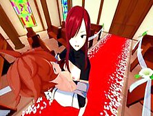 Heavenly Sex With Erza Scarlet - Fairy Tail Porn