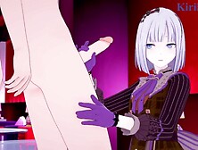 Kanade Yoisaki and I have intense sex in a love hotel.  - Project SEKAI Asian cartoon