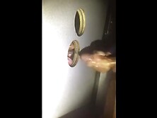 Big Black Cock Gloryhole Blowjob