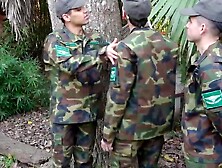 Hot Latino Twinks Fuck Hard In A Threesome Scenario