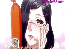 Milf Try New Toys Ass And Pussy [ Hentai ]