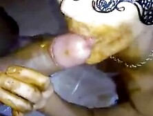 Pierced Hotty Gets Off Smearing And Eating Scat