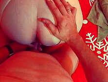 Grandma Carmen's Christmas in July Stick & Penis Orgasms