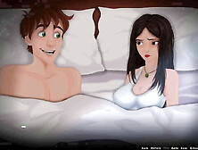 Wizard's adventure ends with a creampie after watching some adult fun