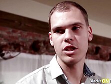 Golden-haired girlfriend cuck bf with ebony dude