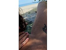 Минет на общественном пляже в Германии three часть