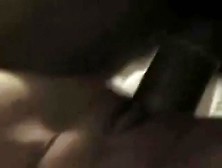 Wife and black bull at home