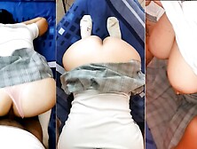 WITHOUT A CONDOM AND IN DOGGY STYLE! INNOCENT SCHOOLGIRL GETS FUCKED BY HER BOYFRIEND RIGHT OUT OF HIGH SCHOOL