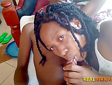 Real Amateur Amatuer Ebony Gf Swallowing BBC in Sex Film