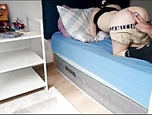 Real Life Asian cartoon - Ma demi-soeur a un plug dans le cul et me demande de l'enculer