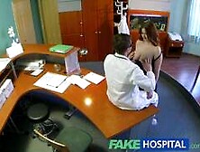 FakeHospital Busty new staff member sucking and fucking for job