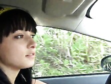 Little Bailey – Dildo Masturbation At Her Car