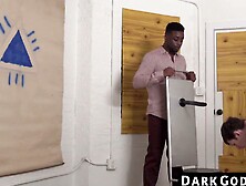 Darkgodz. Com - Black Man's Raw,  Intense Pounding Of His Young Lover In Bareback Style