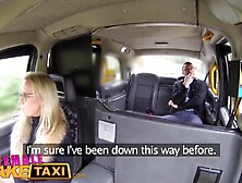 Female Fake Taxi Hawt breasty golden-haired sucks and bangs her fare