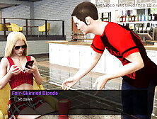 A stud for everyone: unique light-haired episode