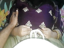 Desi Bhabhi Big Boobs Groped And Bhabhi Gave Handjob Took Cumsho