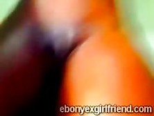 Big Black Booty Performs A Naughty Solo In Her Boyfriends Web Cam