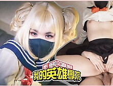 Cos Toga Himiko Slutty Daydreaming Get Cream-Pie And Cum Leaking Out