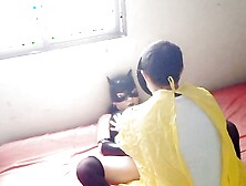 I CALL THE PAINTER AT HOME, THEN HE LEFT. I CALLED HIM AGAIN AND THIS TIME WE HAD SEX