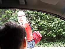 Katerina Sz.  in hot blonde girl gives head before hardcore sex