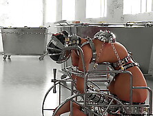 Hard-core BDSM Metal Bondage Set of by CyberCaptain