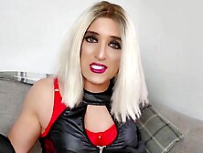 TS Gas Female-dom Farts in Your Face Raw Fetish JOI & Verbal Humiliation