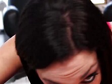 Petite Cutie Amara Romano Gets Her Throat Fucked By A Big Dick