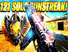 Solo 121 Gunstreak In Hard Core Domination! (Ebony Ops Cold War High Gunstreak)