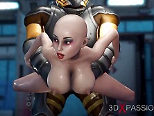 Lover's 3d alien sex video by 3DXPassion
