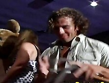 DANCING STRIPPER - Sex crazed bachelorette babes take on strippers big dicks