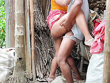 Outdoor adventure with sexy bhabhi in a homemade sex video