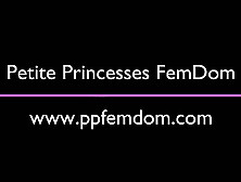 Lesbian Mistresses in Black Latex Humiliation Their Subby Bitch - Lezdom Double Spitting